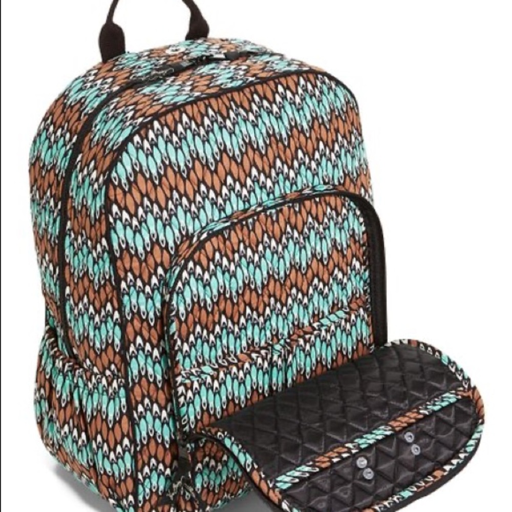 Sierra Stream Vera Bradley Campus Backpack
